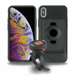 Coque Et Support De Téléphone Tigra Fitclic Néo Xs Max (dst0112) -Compteurs Et GPS Soldes Boutique fn iphxm bk 5 1