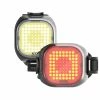 Pack D'éclairage Vélo Mini Knog Blinder Square -Compteurs Et GPS Soldes Boutique knog kn527.blk .squ black 1