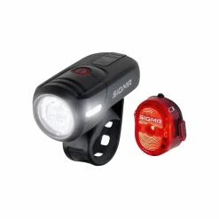Éclairage Vélo Set Sigma Aura 45 + Nugget II